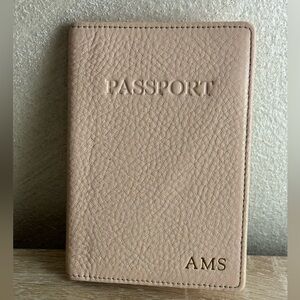 Leatherology Passport Cover Rose Leather